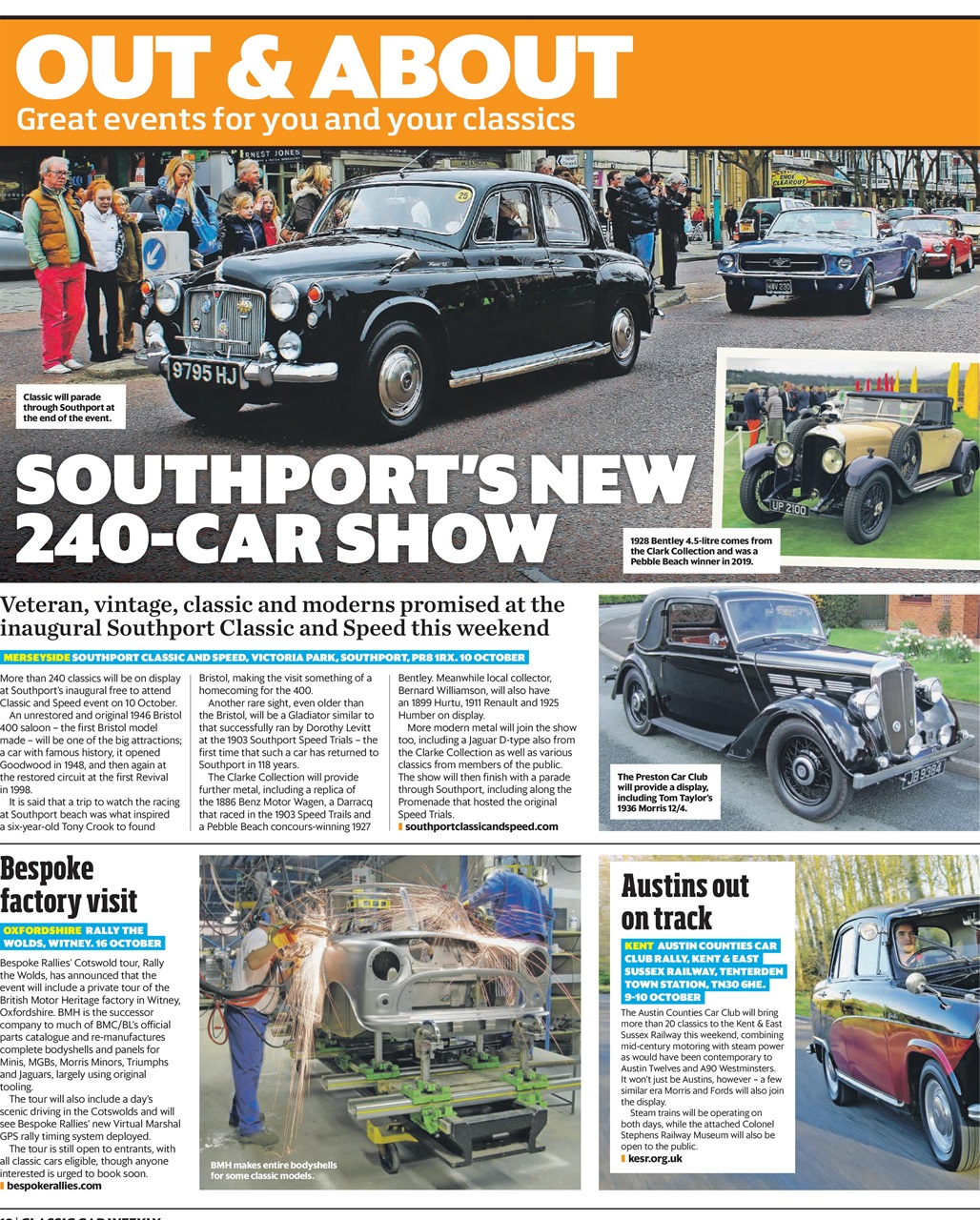 Classic Car Weekly Preview Pages