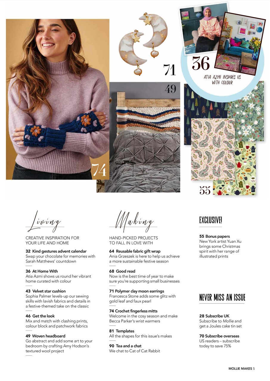 Mollie magazine Preview Pages