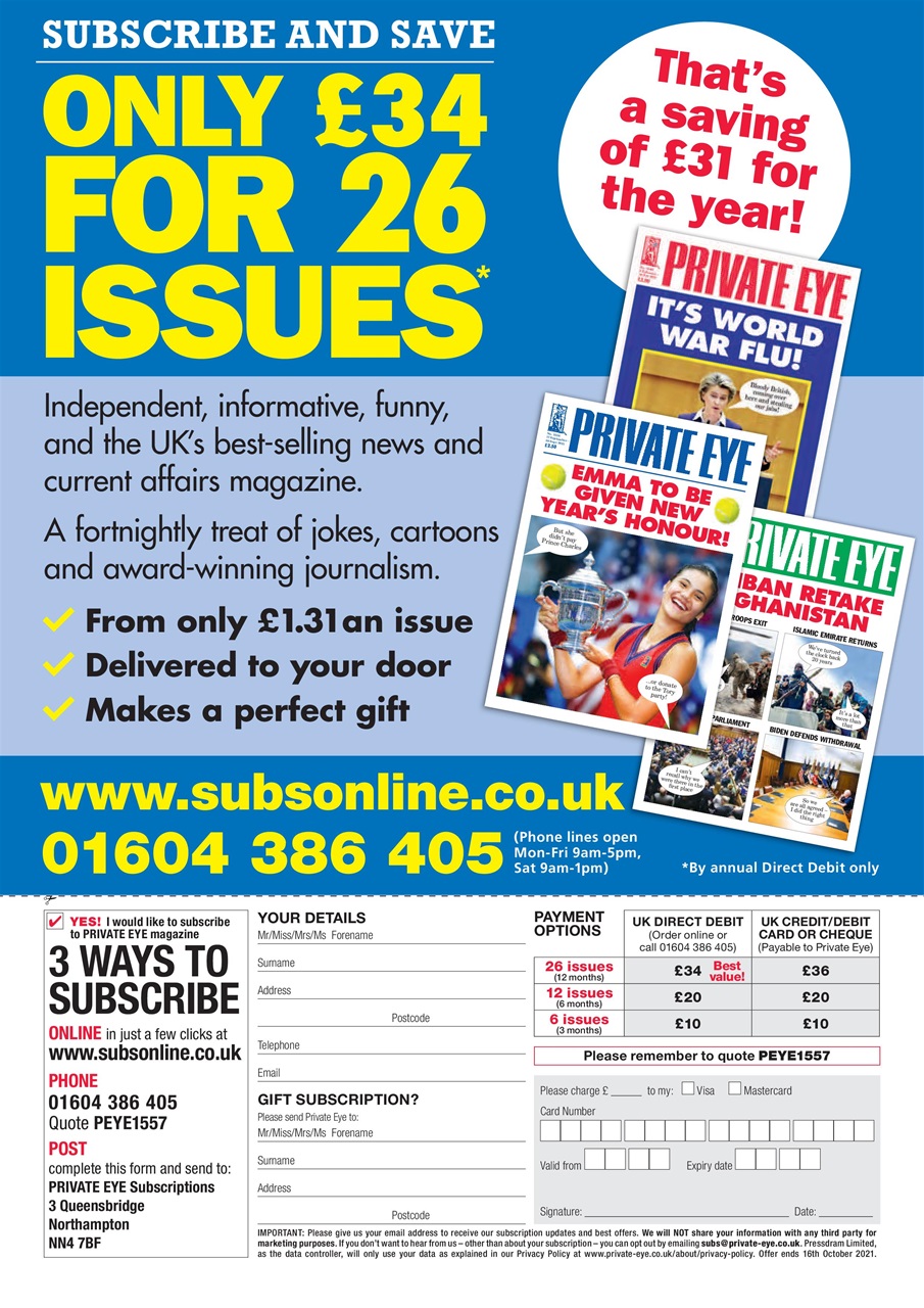 Private Eye Preview Pages