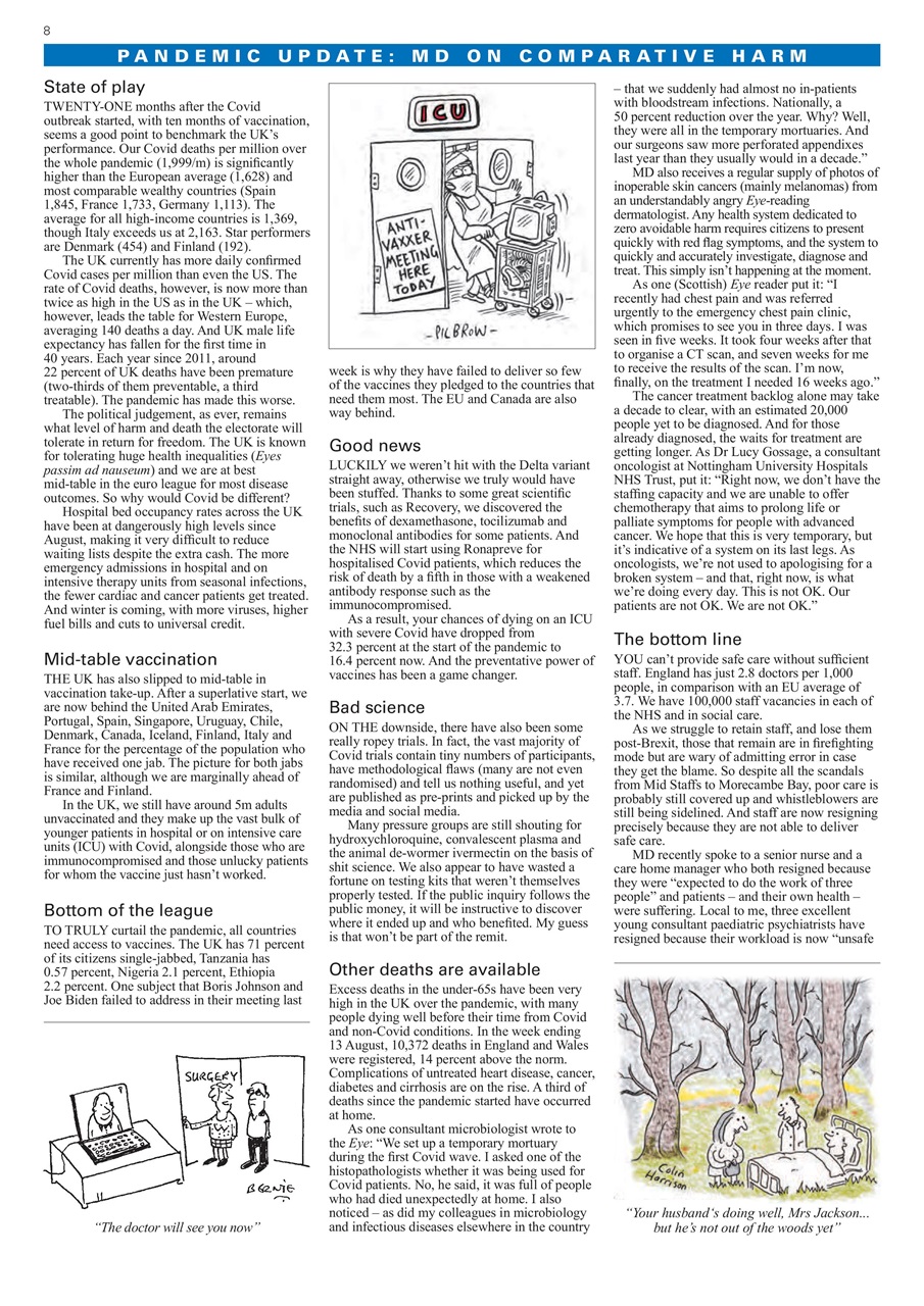 Private Eye Preview Pages