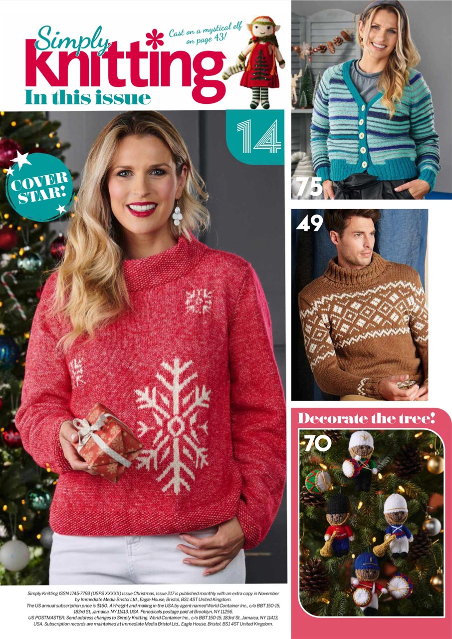 Simply Knitting Preview Pages