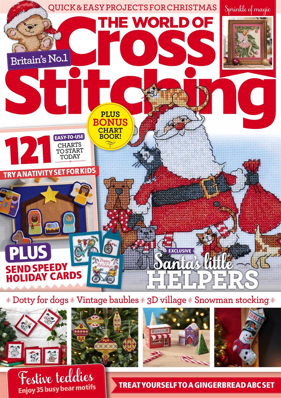 The World of Cross Stitching Preview Pages