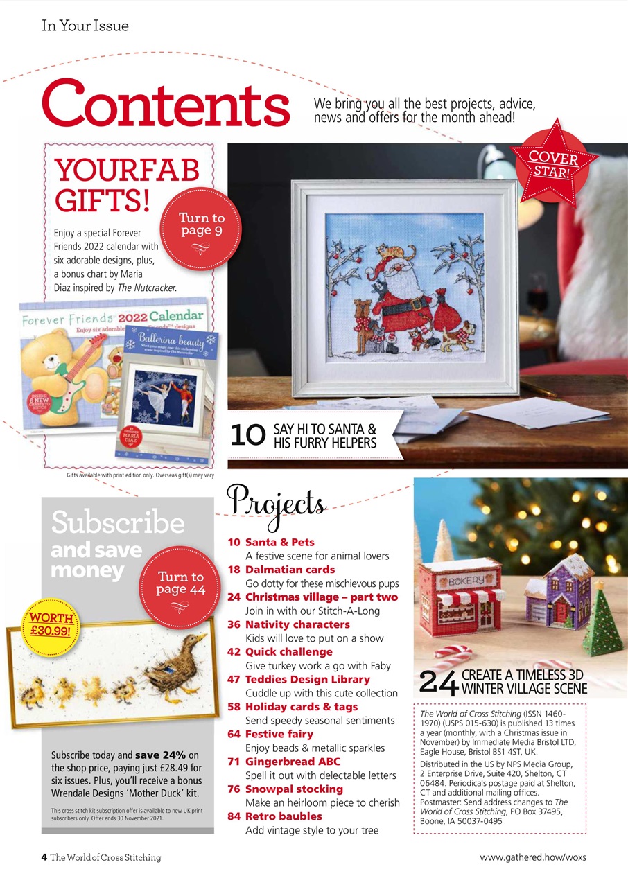 The World of Cross Stitching Preview Pages