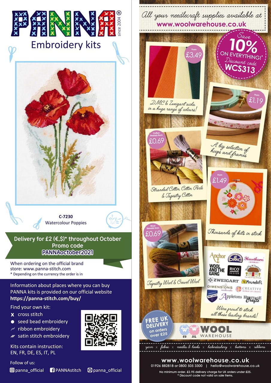 The World of Cross Stitching Preview Pages