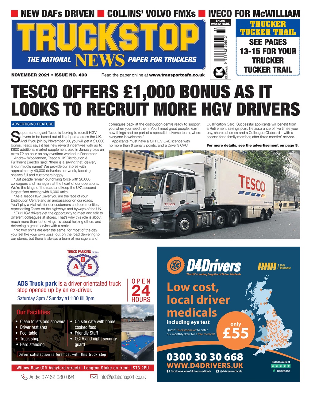 Truckstop News Preview Pages