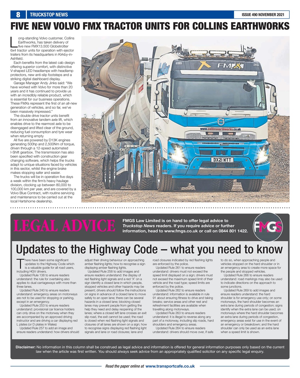 Truckstop News Preview Pages