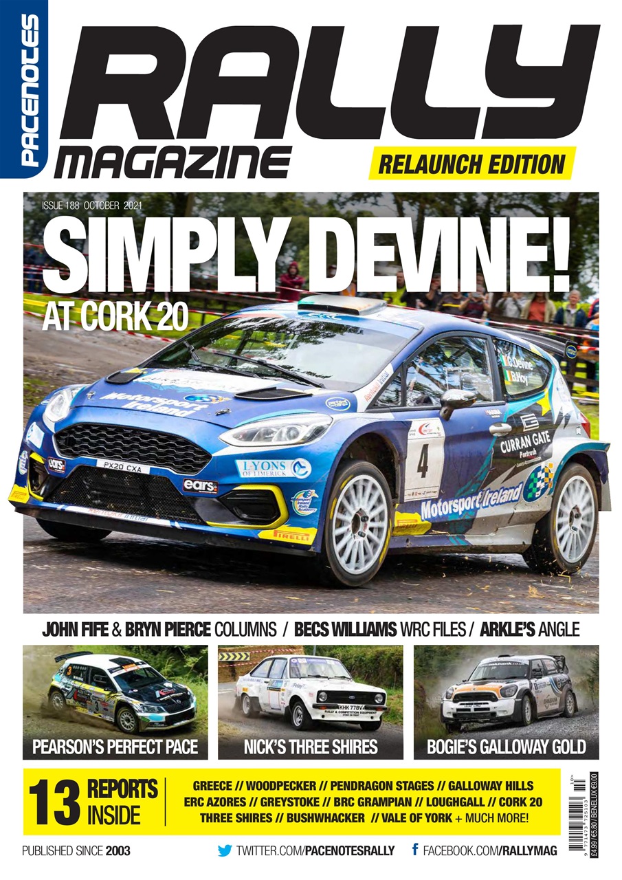 Pacenotes Rally magazine Preview Pages