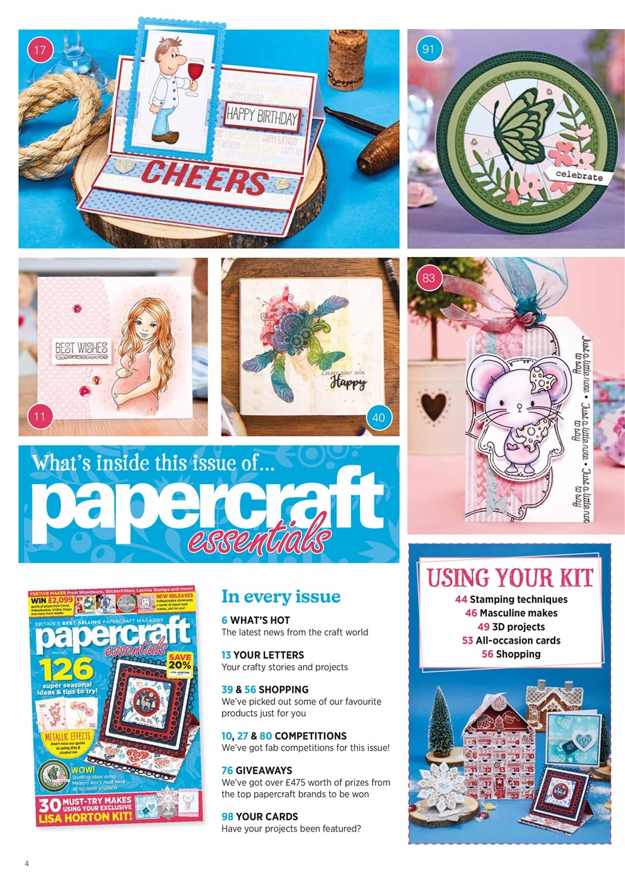 Papercraft Essentials Preview Pages