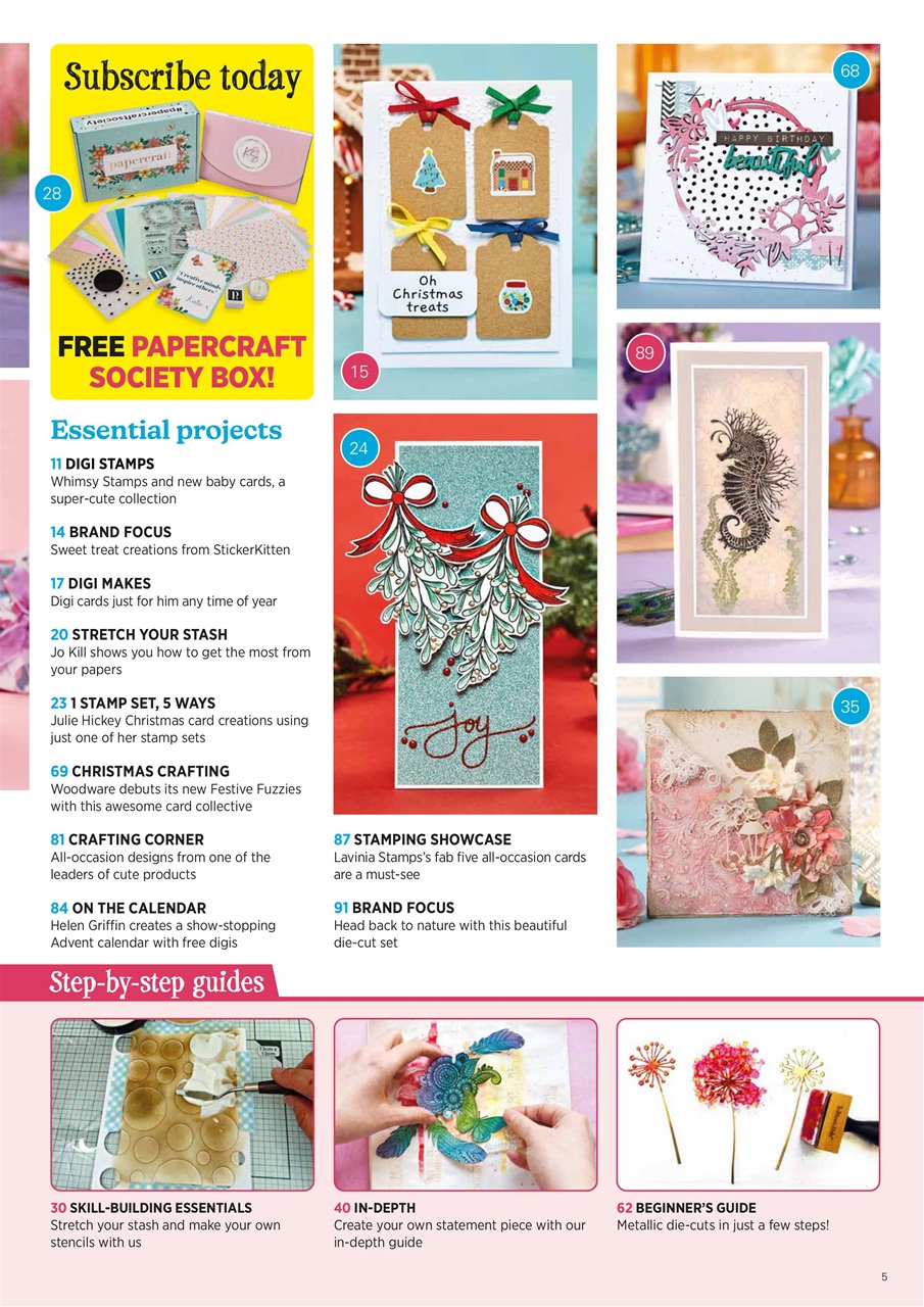 Papercraft Essentials Preview Pages