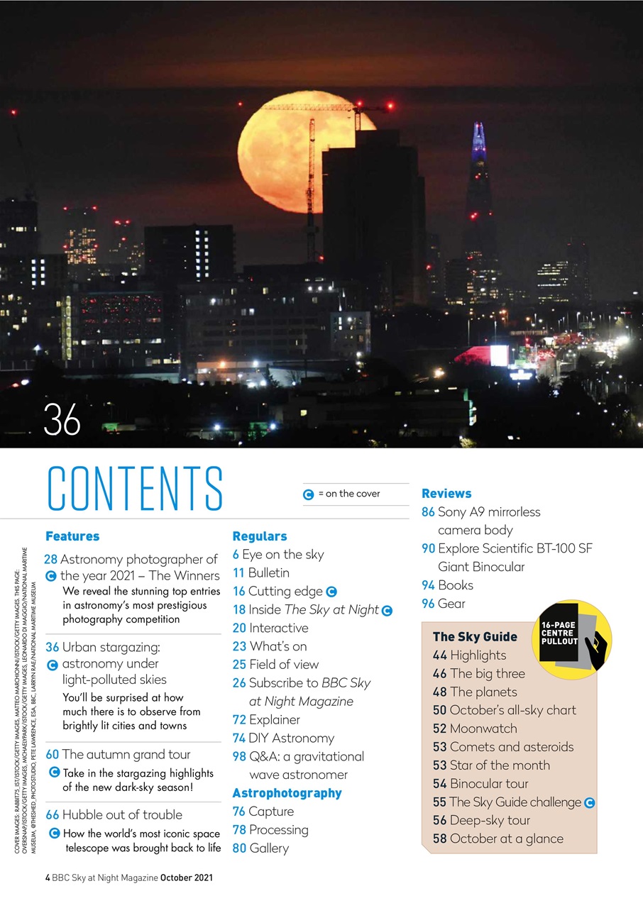 BBC Sky at Night Magazine Preview Pages