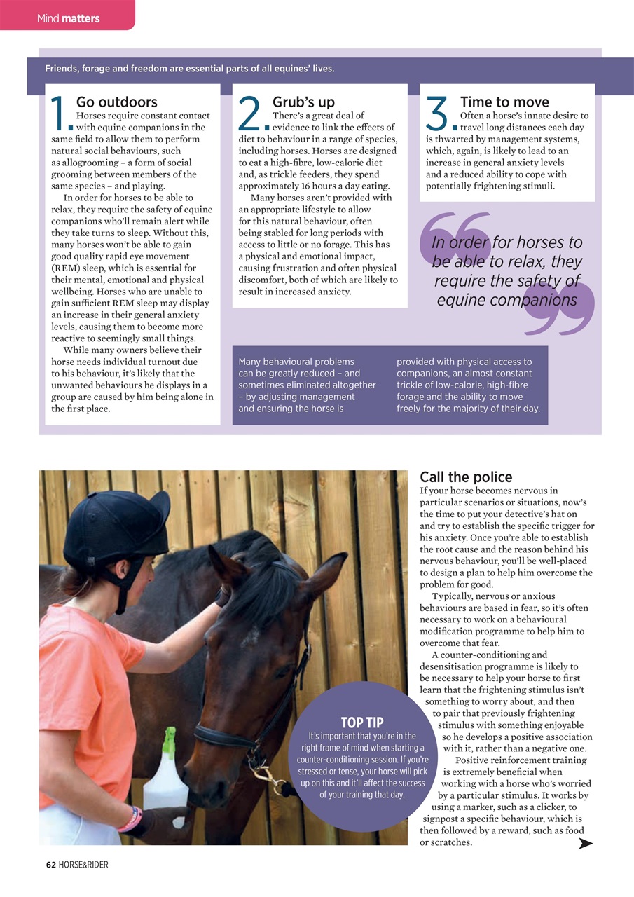 Horse&Rider Magazine - UK equestrian magazine for Horse and Rider Preview Pages