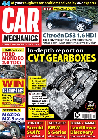 Car Mechanics issue Nov-21