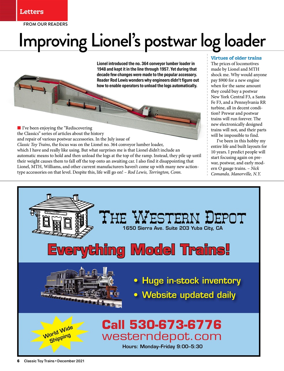 Classic Toy Trains Preview Pages