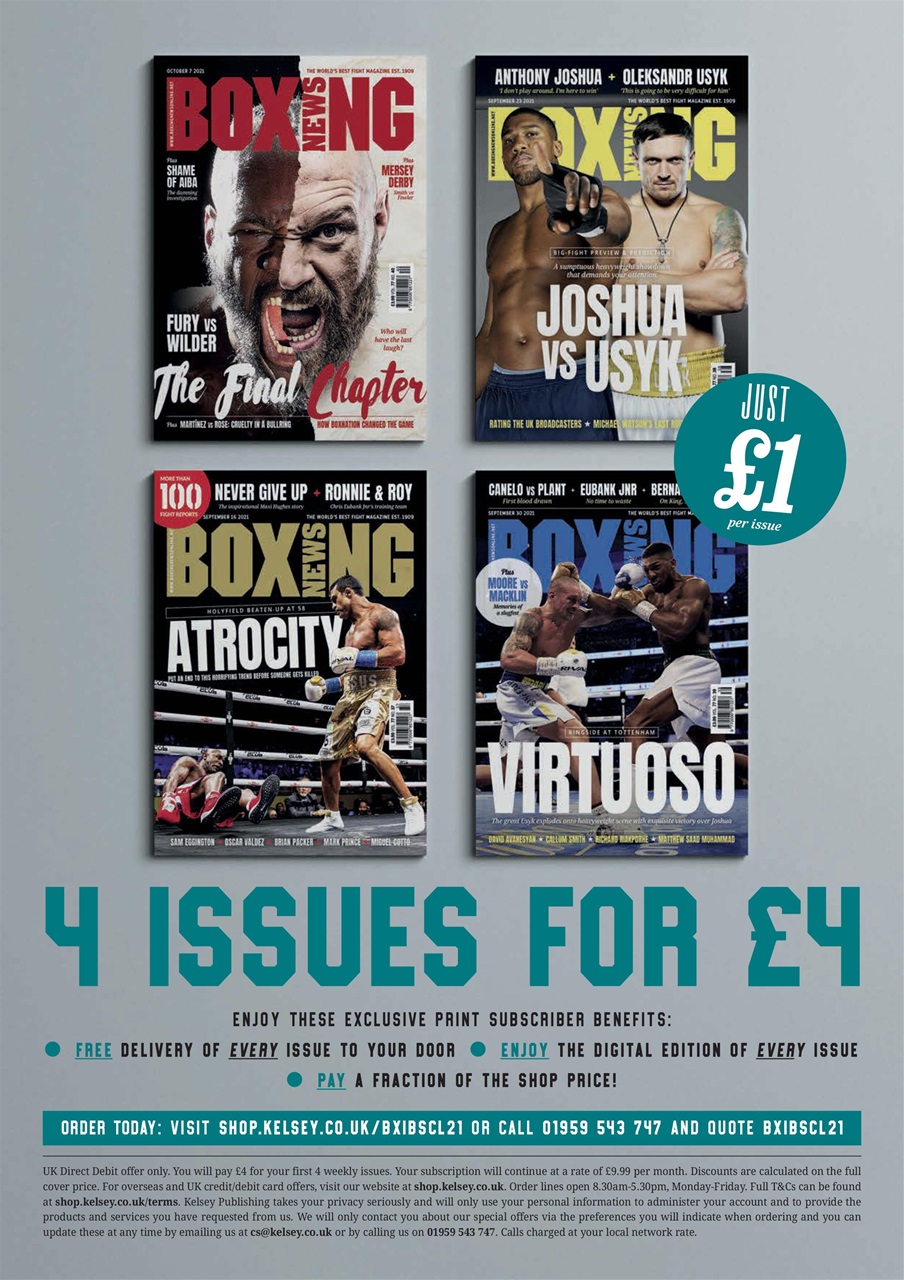 Boxing News Preview Pages