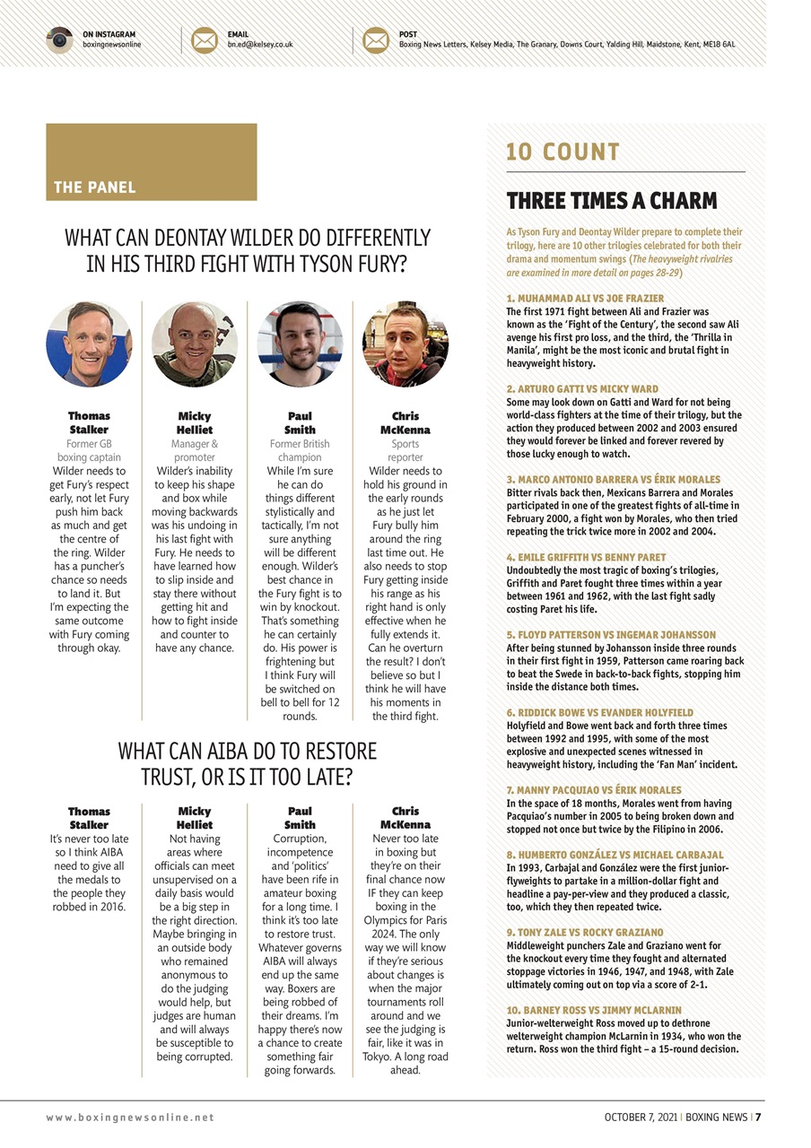 Boxing News Preview Pages