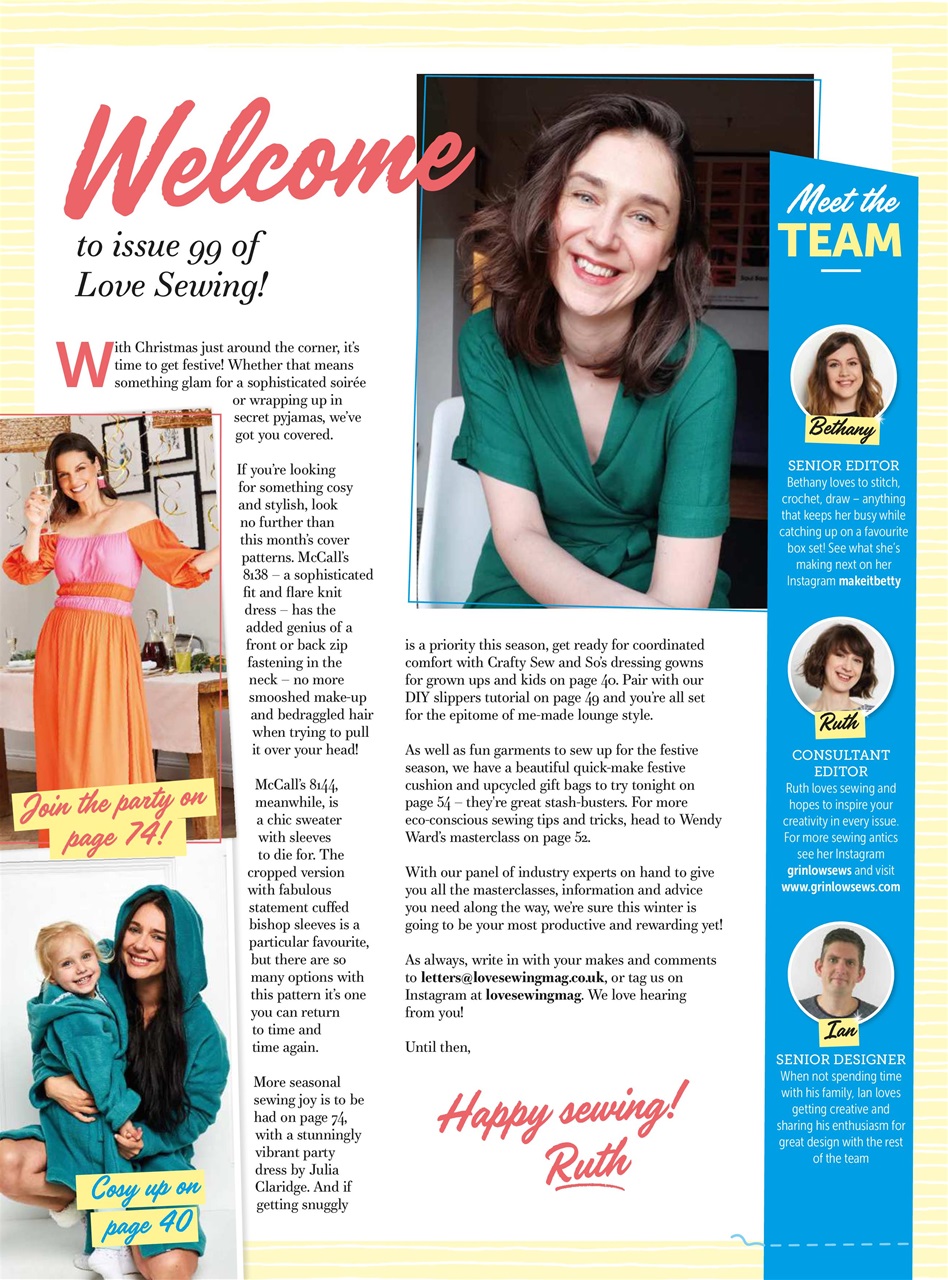 Love Sewing Preview Pages