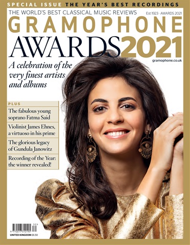 Gramophone issue Awards 2021