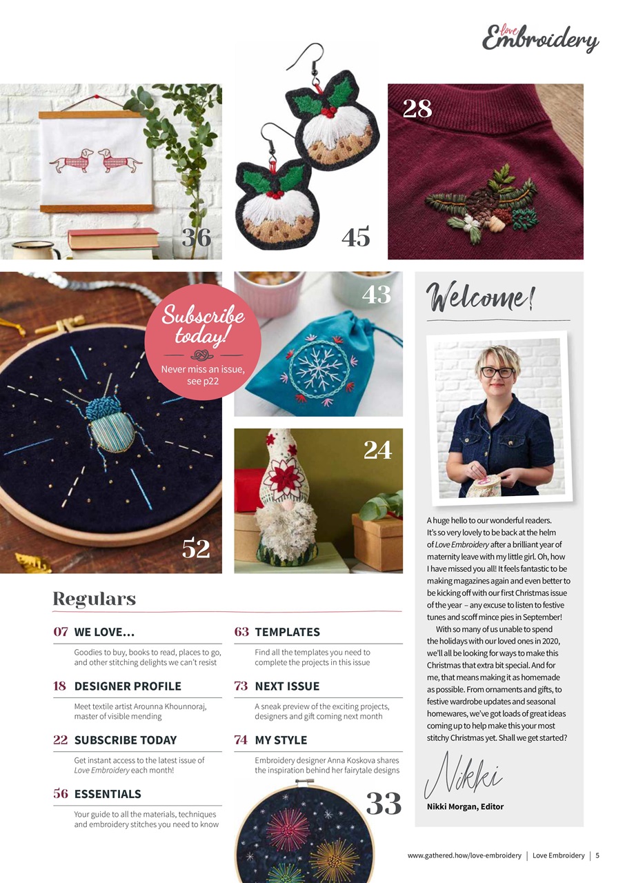 Love Embroidery Preview Pages