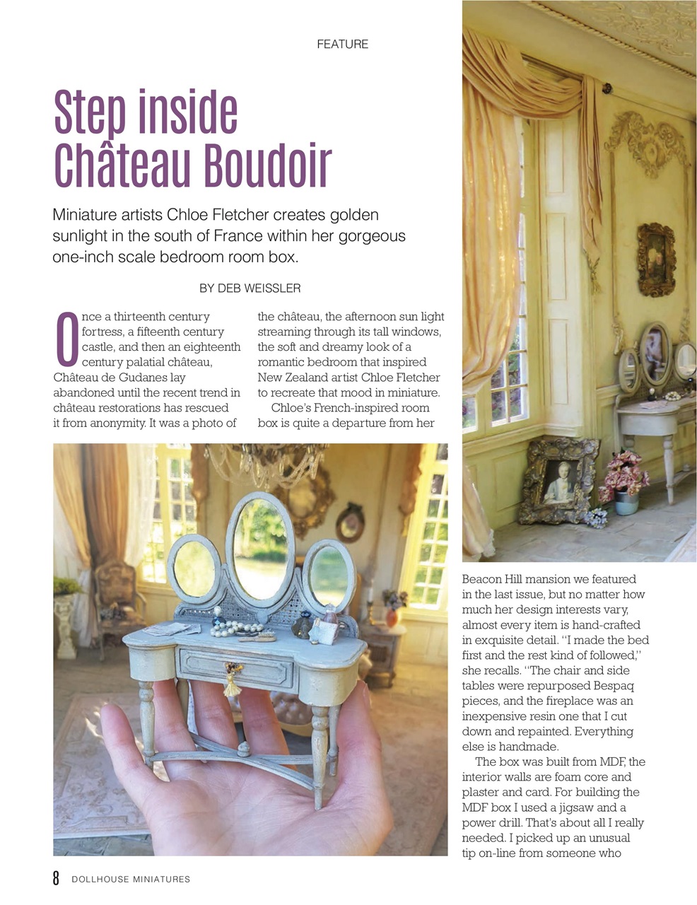 Dollhouse Miniatures Preview Pages