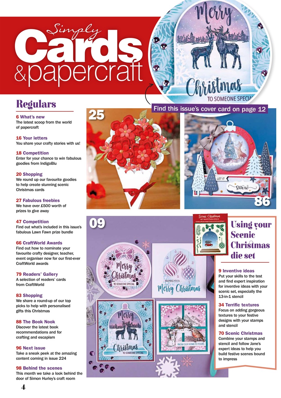 Simply Cards & Papercraft Preview Pages