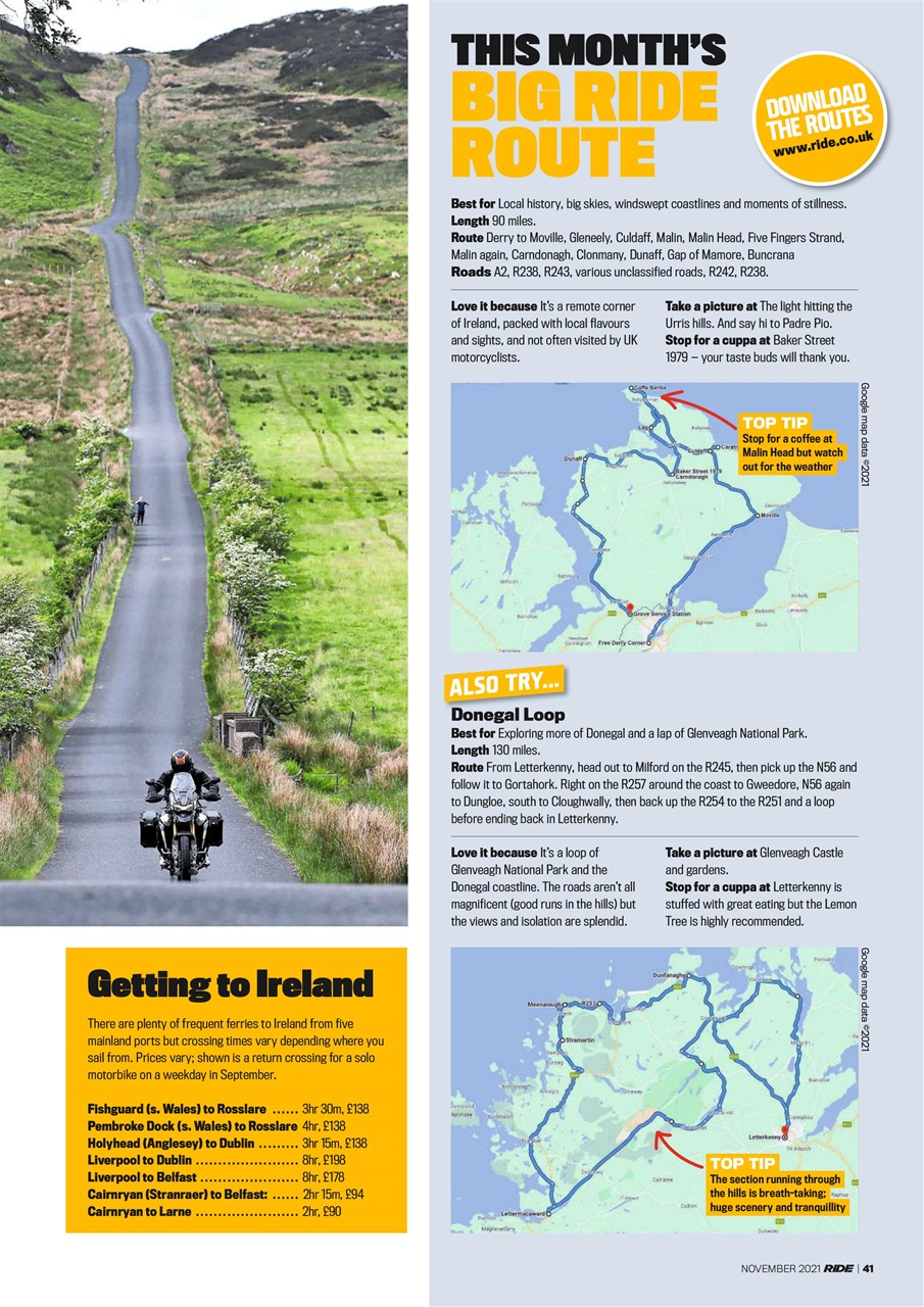 Ride Preview Pages