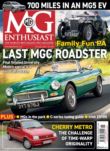 MG Enthusiast issue 