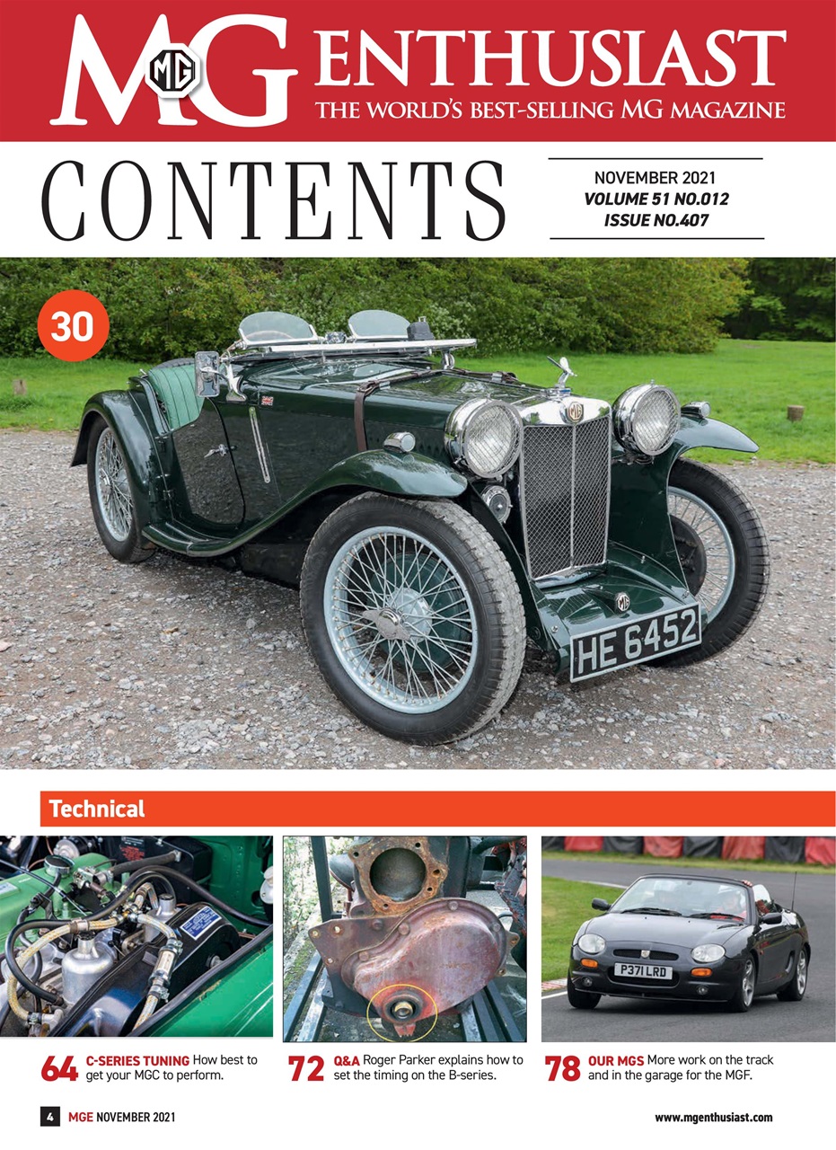 MG Enthusiast Preview Pages