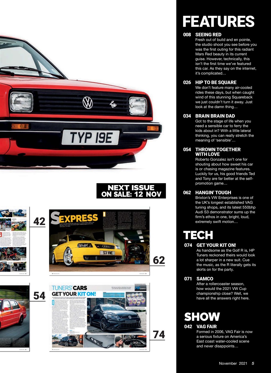 Performance VW Preview Pages
