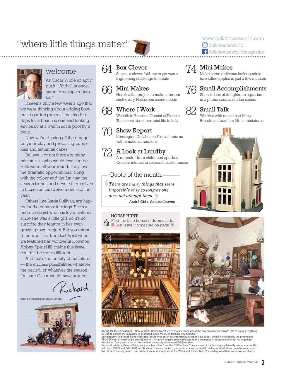 Dolls House World Preview Pages