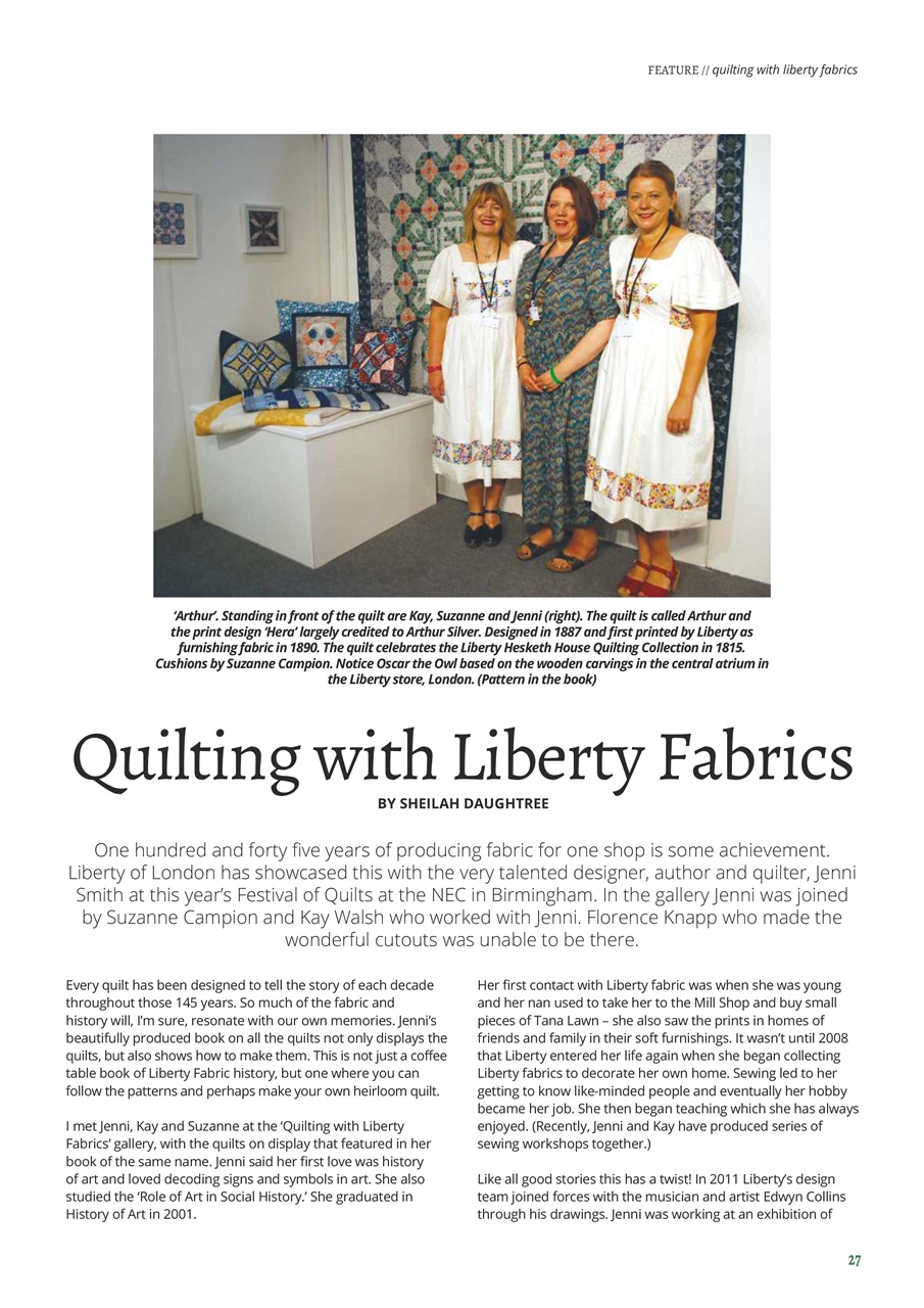 Patchwork and Quilting Preview Pages