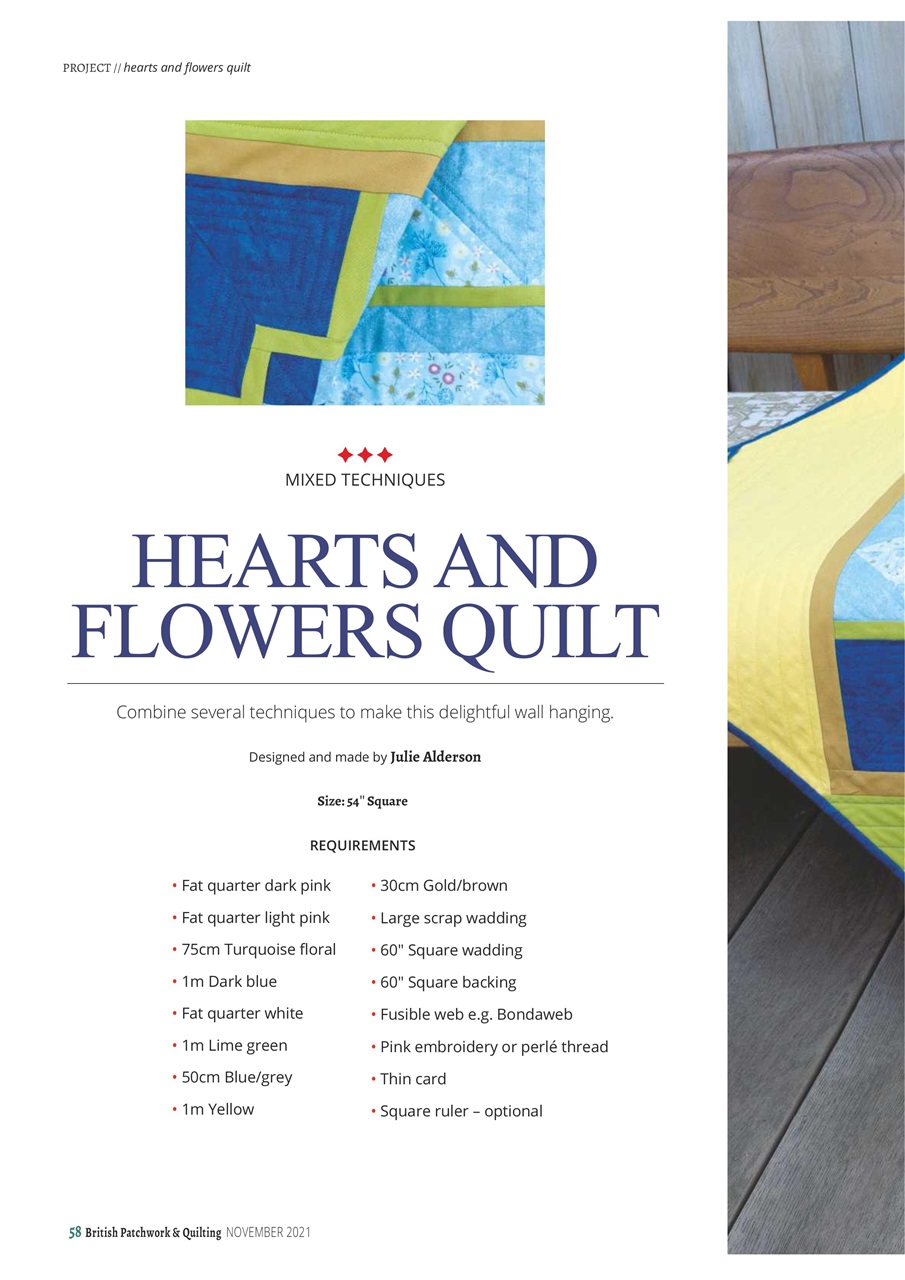 Patchwork and Quilting Preview Pages