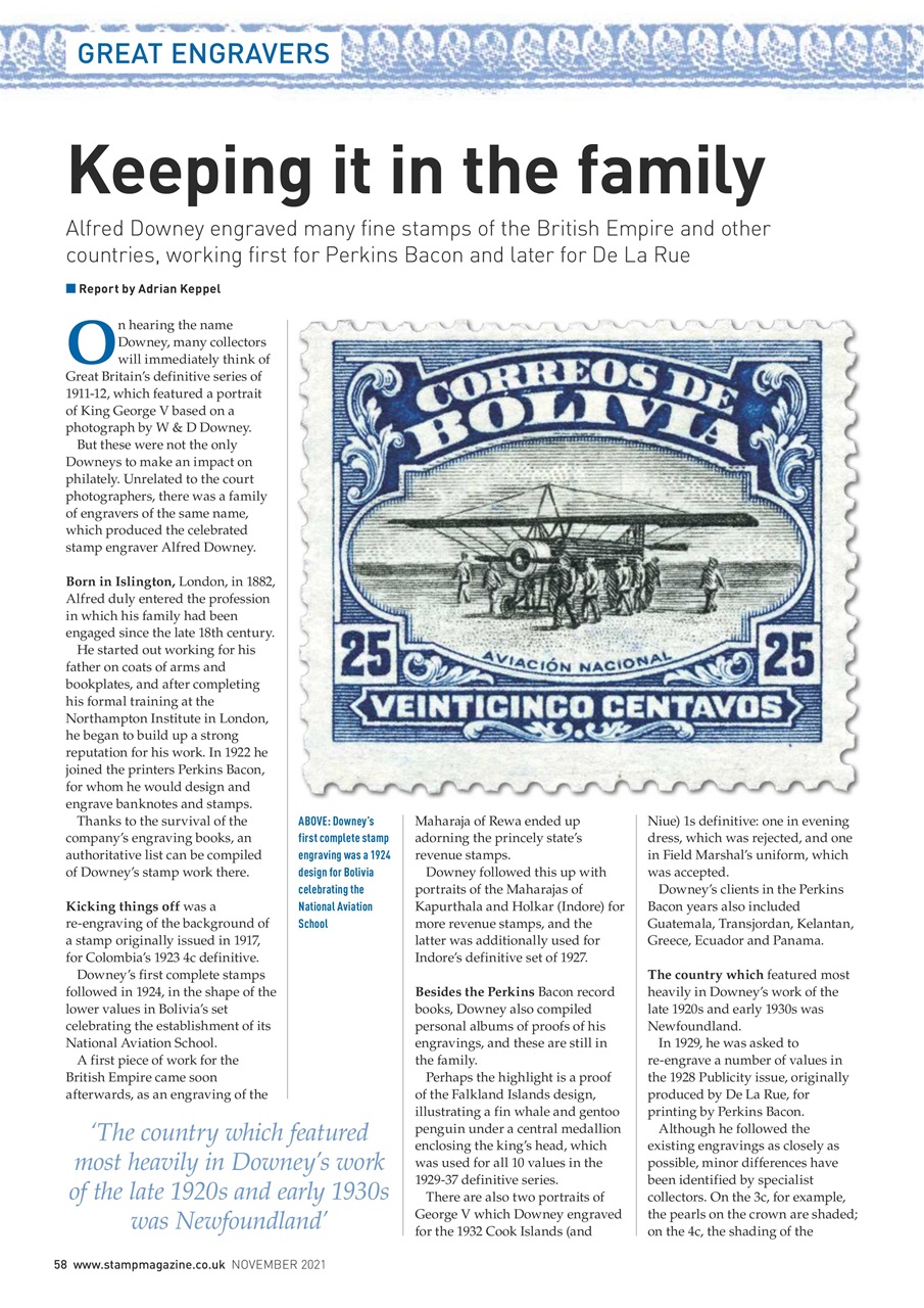 Stamp Magazine Preview Pages