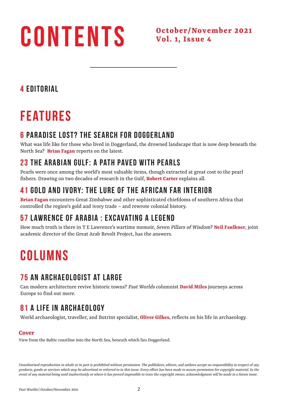 Archaeology Worldwide Preview Pages