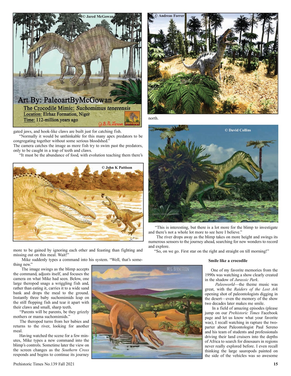 Prehistoric Times Preview Pages