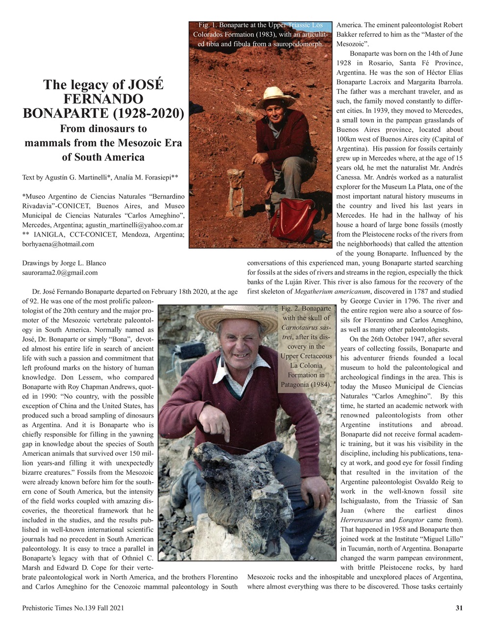 Prehistoric Times Preview Pages
