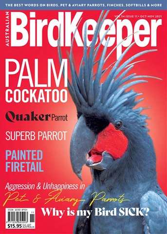 Australian Birdkeeper Magazine issue Vol 34 Issue 11