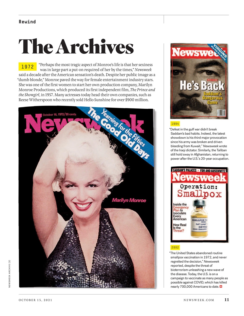 Newsweek International Preview Pages