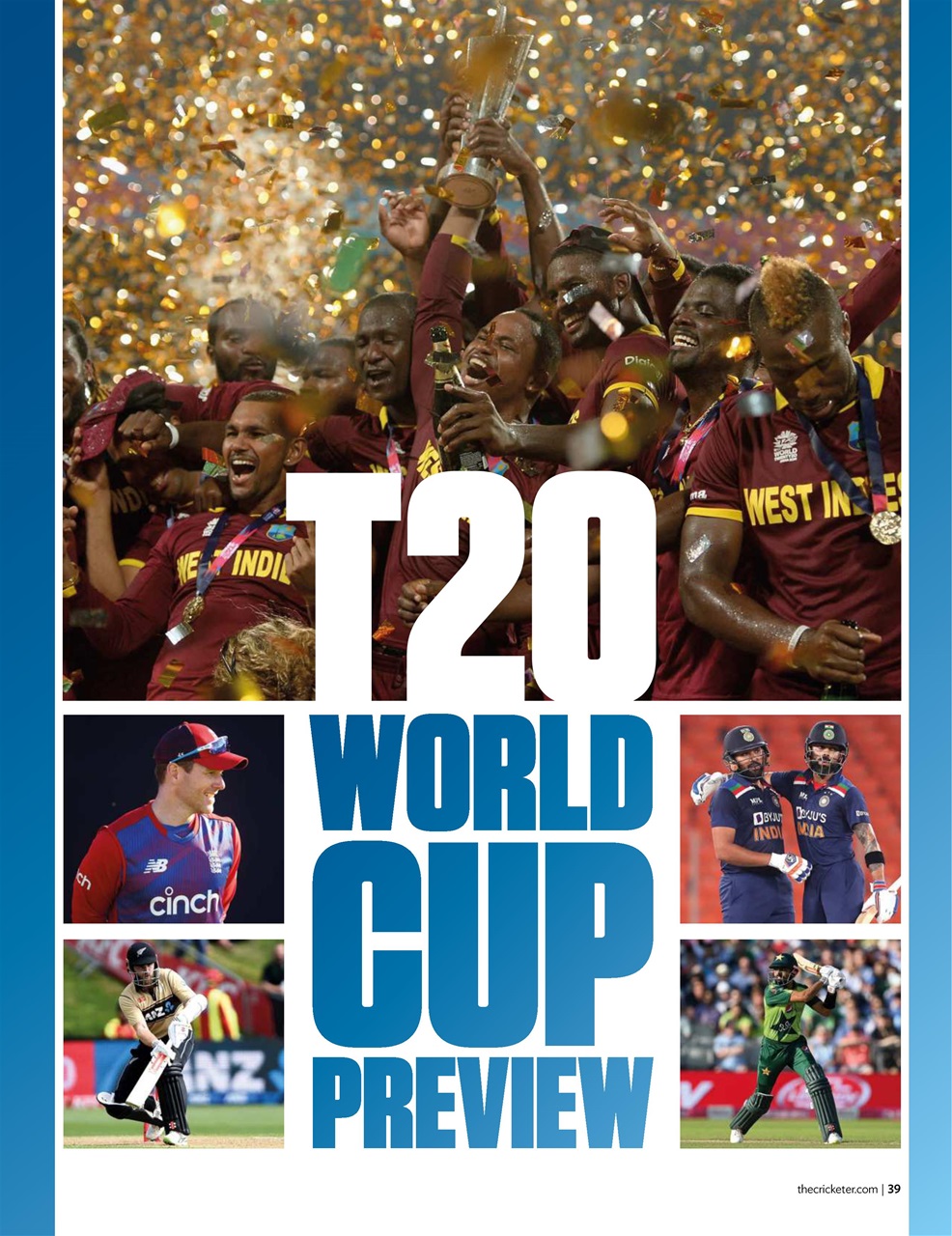 The Cricketer Magazine Preview Pages