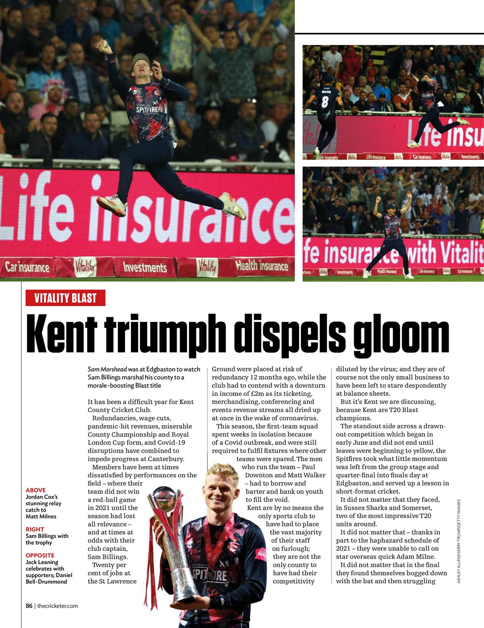 The Cricketer Magazine Preview Pages