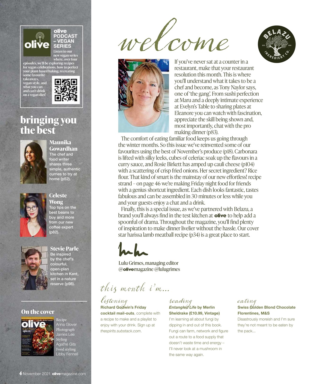 Olive Magazine Preview Pages