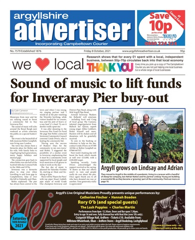 Argyllshire Advertiser issue 08/10/2021