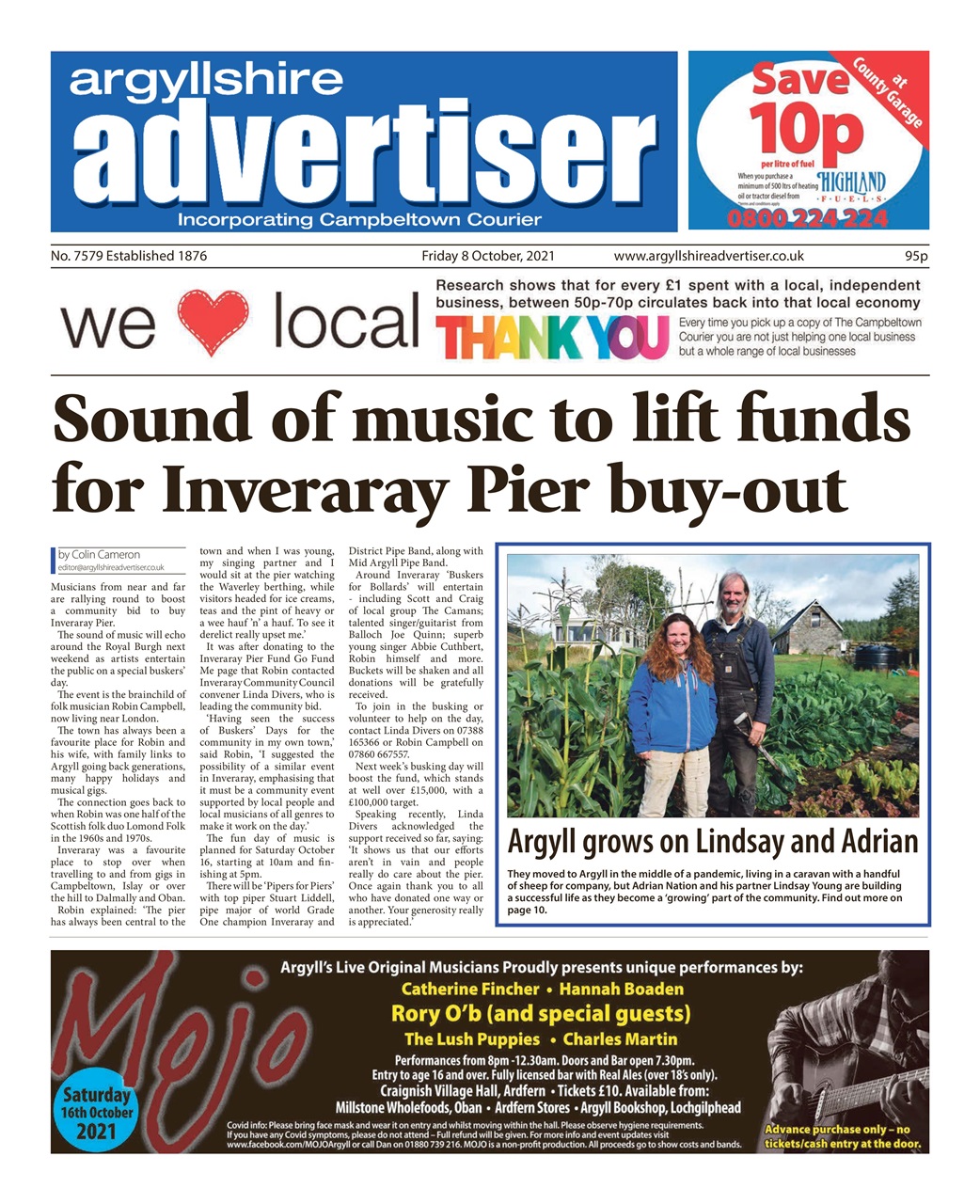 Argyllshire Advertiser Preview Pages