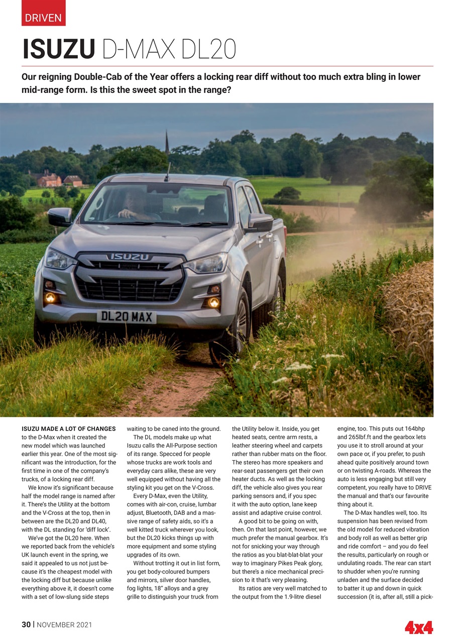 Overlander 4X4 Preview Pages