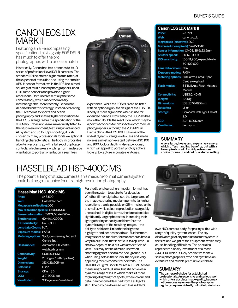 Photography Bookazine Preview Pages