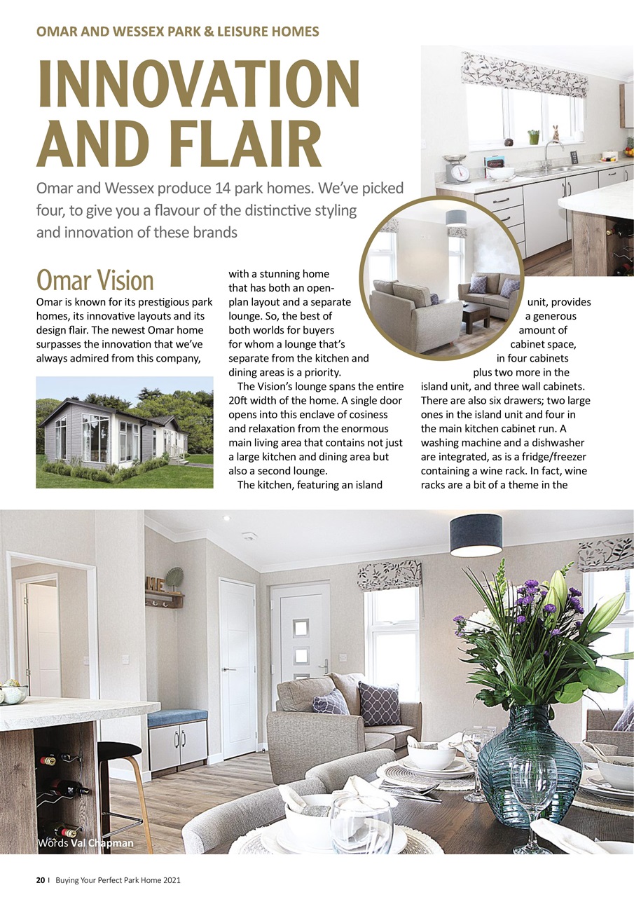 Buying your Perfect Park Home Preview Pages