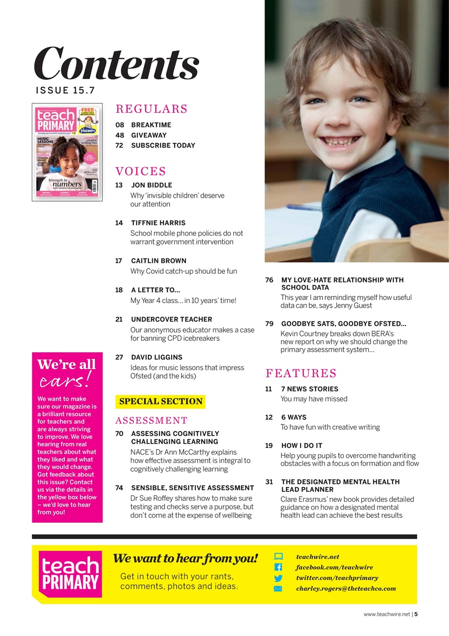 Teach Primary Preview Pages