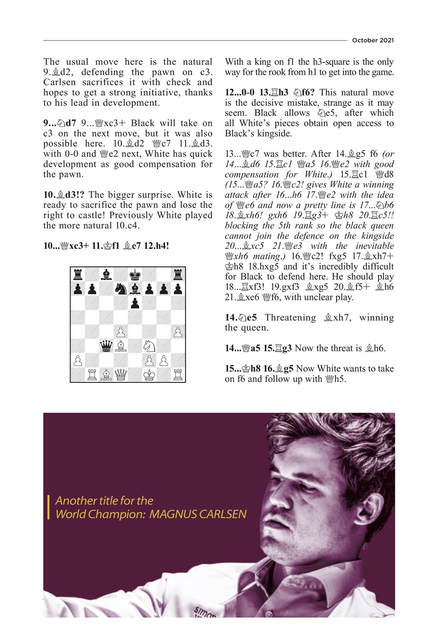 British Chess Magazine Preview Pages