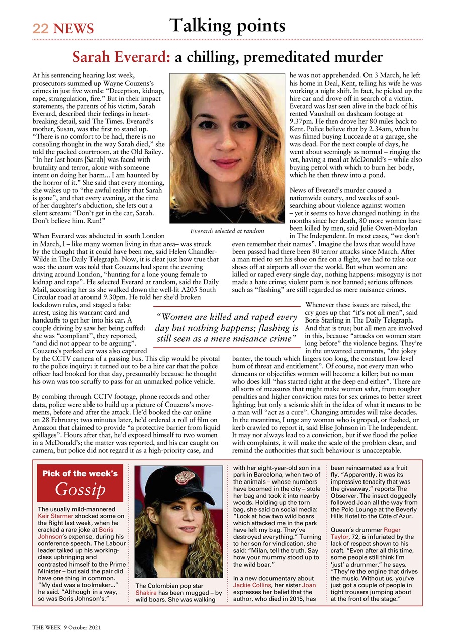 The Week Preview Pages