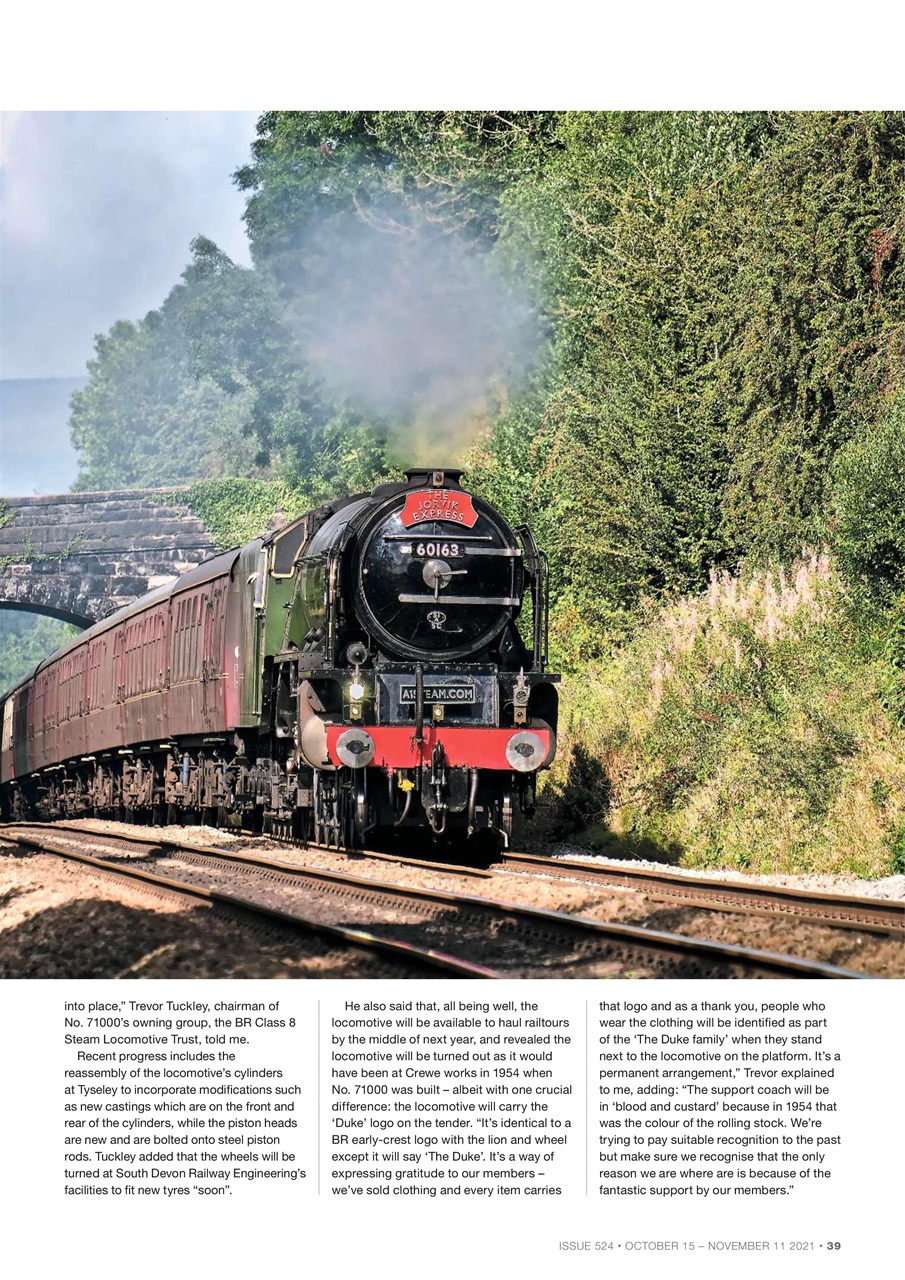 Steam Railway Preview Pages