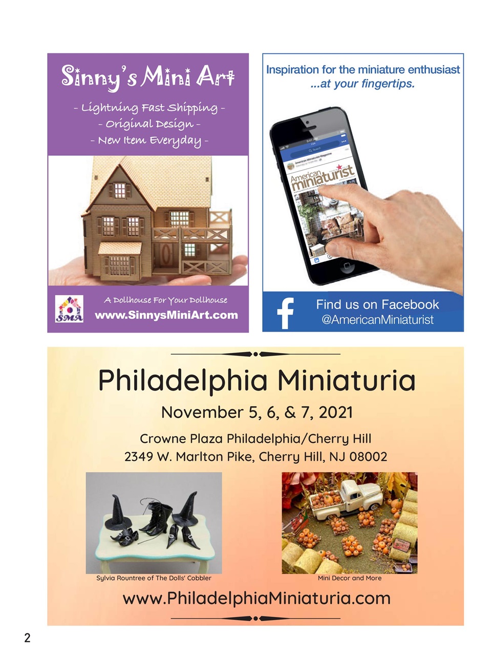 American Miniaturist Preview Pages